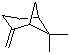 structure of CAS# 127-91-3, beta-Pinene ;2(10)-Pinene; 6,6-Dimethyl-2-methylenebicyclo[3.1.1]heptane; Pin-2(10)-ene