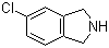structure of CAS# 127168-76-7, 5-Chloroisoindoline;5-Chloro-2,3-dihydro-1H-isoindole