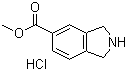 结构式 CAS# 127168-93-8, 异吲哚啉-5-羧酸甲酯盐酸盐