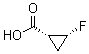 结构式 CAS# 127199-13-7, (1R,2R)-2-氟环丙烷甲酸