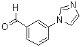structure of CAS# 127404-22-2, 3-(1H-Imidazol-1-yl)benzaldehyde;3-(1-Imidazolyl)benzaldehyde