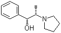 (1R,2S)-1-Phenyl-2-(1-pyrrolidinyl)-1-propanol molecular structure (CAS 127641-25-2)