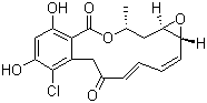 结构式 CAS# 12772-57-5, 根赤壳菌素; 根赤壳霉素