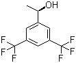 (R)-1-[3,5-Bis(trifluoromethyl)phenyl]ethanol molecular structure (CAS 127852-28-2)
