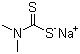 Sodium dimethyldithiocarbamate  molecular structure (CAS 128-04-1)