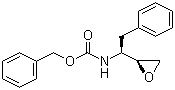 (2S,3S)-1,2-环氧-3-苄氧羰基氨基-4-苯基丁烷分子结构 (CAS 128018-44-0)