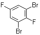 结构式 CAS# 128259-68-7, 1,3-二溴-2,5-二氟苯