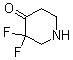 structure of CAS# 1283720-75-1, 3,3-Difluoro-4-piperidinone