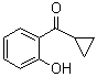 结构式 CAS# 128405-69-6, 环丙基(2-羟基苯基)甲酮