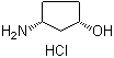 cis-3-Aminocyclopentanol hydrochloride molecular structure (CAS 1284248-73-2)