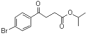 4-Bromo-gamma-oxobenzenebutanoic acid 1-methylethyl ester molecular structure (CAS 1284448-67-4)