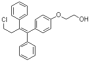 结构式 CAS# 128607-22-7, Ospemifene