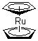 structure of CAS# 1287-13-4, Ruthenocene;Bis(cyclopentadienyl)ruthenium (II)
