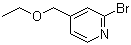 2-Bromo-4-(ethoxymethyl)pyridine molecular structure (CAS 1289385-06-3)