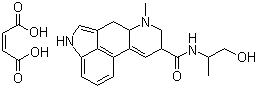 structure of CAS# 129-51-1, Ergonovine maleate;Ergometrine hydrogen maleate