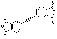 结构式 CAS# 129808-00-0, 5,5'-(1,2-乙炔二基)双[1,3-异苯并呋喃二酮]