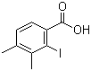 structure of CAS# 129833-31-4, 2-Iodo-3,4-dimethylbenzoic acid