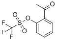 2-Acetylphenyl trifluoromethanesulfonate molecular structure (CAS 129849-05-4)