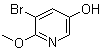 structure of CAS# 1299312-97-2, 5-Bromo-6-methoxy-3-pyridinol