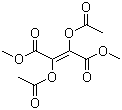 structure of CAS# 130-84-7, Dimethyl diacetoxyfumarate;(E)-2,3-Bis(acetyloxy)-2-butenedioic acid dimethyl ester