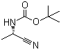 结构式 CAS# 130013-83-1, N-[(1S)-1-氰基乙基]-氨基甲酸叔丁酯