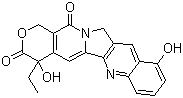 结构式 CAS# 130194-92-2, 7-乙基-10-羟基喜树碱