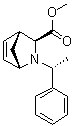 结构式 CAS# 130194-96-6, (1S,3S,4R)-2-((1R)-1-苯基乙基)-2-氮杂双环[2.2.1]庚-5-烯-3-羧酸甲酯