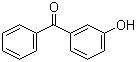 结构式 CAS# 13020-57-0, 3-羟基二苯甲酮