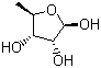 结构式 CAS# 13039-75-3, 5-脱氧-D-核糖