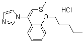 结构式 CAS# 130773-02-3, 盐酸奈替康唑