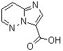 结构式 CAS# 1308384-58-8, 咪唑并[1,2-b]哒嗪-3-羧酸