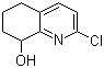 2-Chloro-8-hydroxy-5,6,7,8-tetrahydroquinoline molecular structure (CAS 130861-73-3)