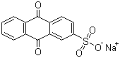 蒽醌-2-磺酸钠分子结构 (CAS 131-08-8)