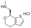 structure of CAS# 1310422-41-3, SEP-363856 hydrochloride;1-[(7S)-5,7-dihydro-4H-thieno[2,3-c]pyran-7-yl]-N-methylmethanamine;hydrochloride