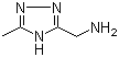 3-(Aminomethyl)-5-methyl-4H-1,2,4-triazole molecular structure (CAS 131052-49-8)