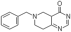 结构式 CAS# 1311254-72-4, 5,6,7,8-四氢-6-(苯甲基)吡啶并[4,3-d]嘧啶-4(4aH)-酮