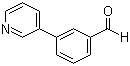 结构式 CAS# 131231-24-8, 3-(3-吡啶基)苯甲醛