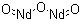 structure of CAS# 1313-97-9, Neodymium oxide;Neodymium(III) oxide; Dineodymium trioxide
