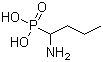 (1-Aminobutyl)phosphonic acid molecular structure (CAS 13138-36-8)