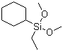 结构式 CAS# 131390-30-2, 环己基乙基二甲氧基硅烷