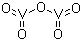 Vanadium pentoxide  molecular structure (CAS 1314-62-1)