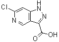 6-Chloro-1H-pyrazolo[4,3-c]pyridine-3-carboxylic acid molecular structure (CAS 1314903-71-3)