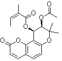 (+)-Pteryxin molecular structure (CAS 13161-75-6)