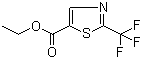 结构式 CAS# 131748-96-4, 2-(三氟甲基)噻唑-5-甲酸乙酯