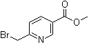 结构式 CAS# 131803-48-0, 6-溴甲基烟酸甲酯