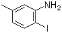 2-Iodo-5-methylaniline molecular structure (CAS 13194-69-9)