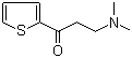 3-Dimethylamino-1-(2-thienyl)-1-propanone molecular structure (CAS 13196-35-5)