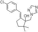 Triticonazole molecular structure (CAS 131983-72-7)