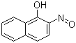 2-Nitroso-1-naphthol molecular structure (CAS 132-53-6)