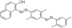 Solvent Red 27 molecular structure (CAS 1320-06-5)